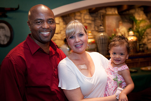 Richard, Jennifer Collier-Evans, & Harper Evans